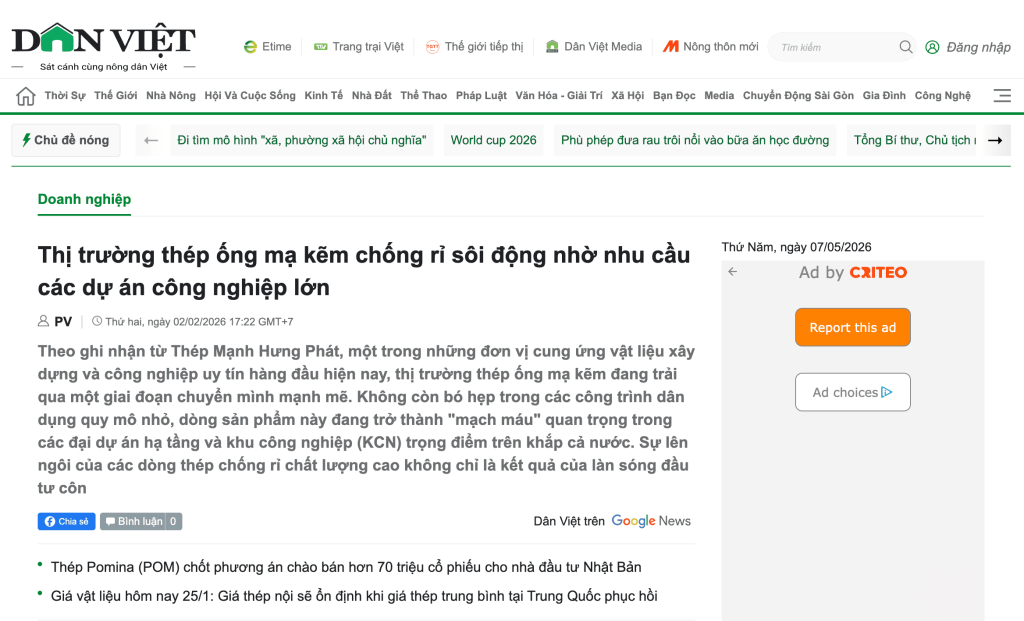 Báo Dân Việt