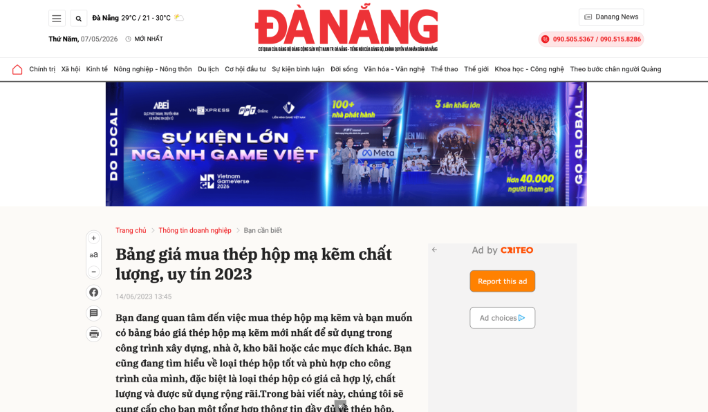 Báo Đà Nẵng