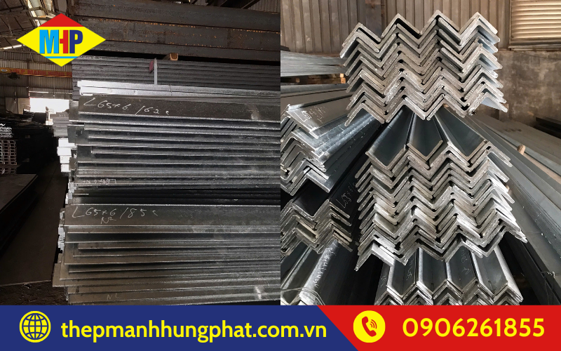 Thép hình V mạ kẽm nhúng nóng, chống ăn mòn và chịu lực tốt 